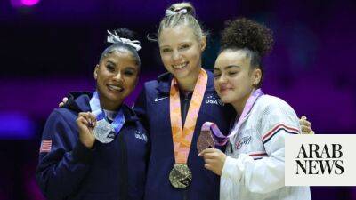 US Olympian Jade Carey adds to medal haul at worlds with vault gold