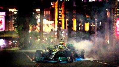 Lewis Hamilton - George Russell - Sergio Perez - Stefano Domenicali - Burning rubber and neon lights as F1 hypes up Vegas - news24.com - Usa -  Las Vegas - state Texas -  Sin - state Nevada