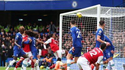 Arsenal back on top after Gabriel winner at Stamford Bridge