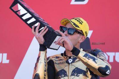 Pedro Acosta - Augusto Fernandez - MotoGP Valencia: Moto2 Champion Fernandez ‘proud of strange career’ - bikesportnews.com - Australia - county Valencia