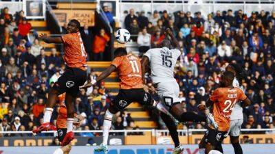 Late Danilo header earns PSG win at Lorient, Marseille edge Lyon 1-0