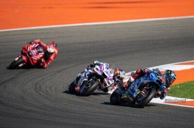 MotoGP Valencia: ‘Amazing finish’ for Rins, ‘not worried by Honda’