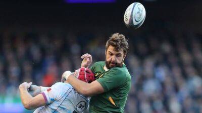 Boks to be without De Jager for France test