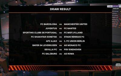 UEFA Europa League Draw - beinsports.com - Manchester - Monaco - county Union -  Donetsk