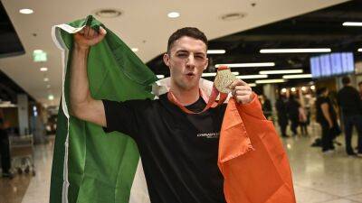 'Olympic gold only thing missing' - Victorious Rhys McClenaghan returns home