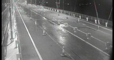Wales Weather and traffic: M48 Severn Bridge closed with weather warning in place