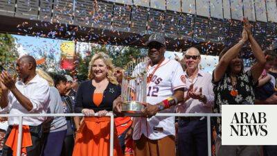 Fans celebrate Houston Astros’ World Series win with parade
