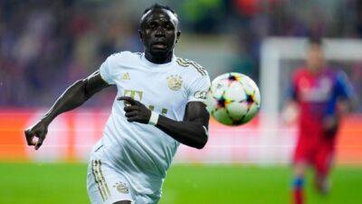 Sadio Mane - Leroy Sané - Mane off injured for Bayern ahead of World Cup - tsn.ca - Egypt - Senegal