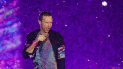 Coldplay's Chris Martin sees England v Argentina World Cup final