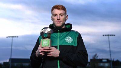 Shamrock Rovers - Stephen Bradley - Rory Gaffney - Hoops' Gaffney named SSE Airtricity/Soccer Writers Ireland Player of the Month for October - rte.ie - Ireland -  Derry
