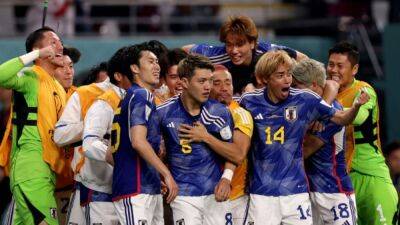 Japan eye one more giant-killing World Cup act, this time against Spain - channelnewsasia.com - Germany - Belgium - Spain -  Doha - Japan - Costa Rica