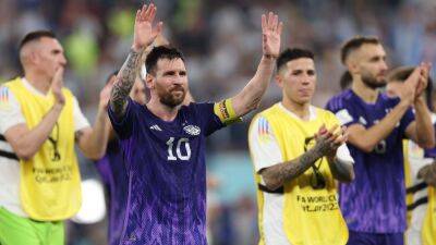 Lionel Messi - Paris St Germain - Alexis Mac Allister - Julian Alvarez - Nahuel Molina - Wojciech Szczesny - Enzo Fernandez - Argentina find their groove to seal progression - rte.ie - France - Usa - Argentina - Australia - Poland