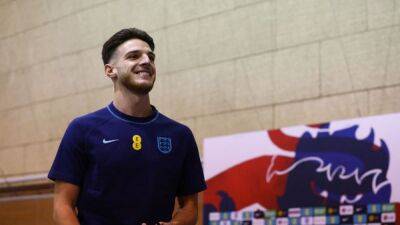 Declan Rice - England's World Cup team happy to lift national gloom - channelnewsasia.com - Britain - Qatar - France - Brazil - Usa - Argentina -  Doha - Senegal - Iran