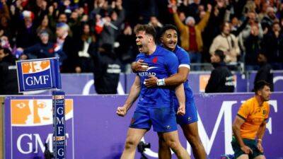 France's Penaud voted Autumn Nations player of the series