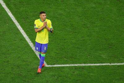'It hurts a lot!': Brazil captain Silva admits agony of World Cup exit