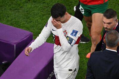 Cristiano Ronaldo - Fernando Santos - 'Of course we are upset!': Tearful Ronaldo departs with World Cup dream in tatters - news24.com - Qatar - France - Switzerland - Portugal -  Santos - Morocco