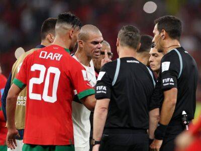 'It seems strange to me': Pepe and Fernandes blast Argentine referee after Portugal exit
