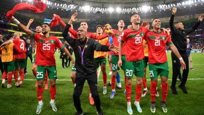 Cristiano Ronaldo - Romain Saïss - Nayef Aguerd - Morocco break Africa’s World Cup jinx, stun Portugal - guardian.ng - Qatar - Belgium - Spain - Portugal - Morocco