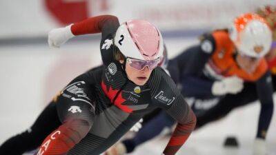 Kim Boutin leads Canadian gold-medal haul at World Cup short track stop in Kazakhstan