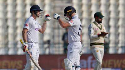 James Anderson - Ollie Robinson - Harry Brook - Mohammad Rizwan - Imam and Shakeel fifties hold up England in Multan - channelnewsasia.com - Britain - Pakistan