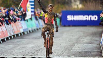 Tour De-France - Tom Pidcock - Wout Van-Aert - Wout Van Aert claims Cyclocross victory at Abbotstown - rte.ie - France - Belgium - Ireland -  Dublin