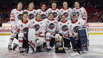 Team Keller beats Team Knight in shootout to win 3-on-3 tourney at PWHPA all-star weekend