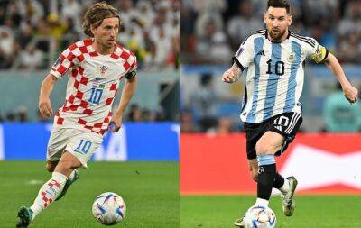 Modric seeks to derail Messi's bid for World Cup glory