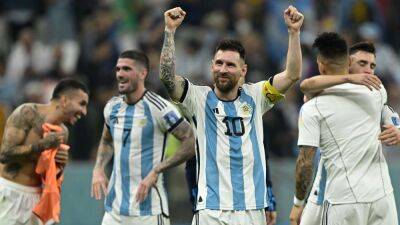 Lionel Messi - Lionel Messi: Saudi shock means Argentina played five 'finals' - rte.ie - Manchester - France - Croatia - Argentina - Morocco - Saudi Arabia