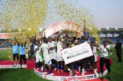 ‘NPFL-Dozy Mmobuosi Foundation Super Cup’s N100m prize money solely for winner’