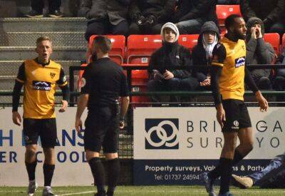 Maidstone United manager Hakan Hayrettin hits out after 3-2 defeat at Dorking Wanderers