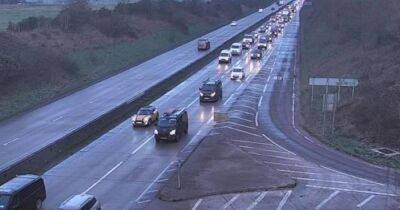 Four-vehicle crash causes heavy traffic on A4232 into Cardiff - live - walesonline.co.uk