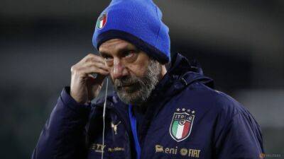 Gabriele Gravina - Gianluca Vialli - Vialli steps away from Italy duties for health reasons - channelnewsasia.com - Italy