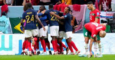 France survive scare before beating battling Morocco to reach World Cup final