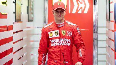 Mick Schumacher parts company with Ferrari