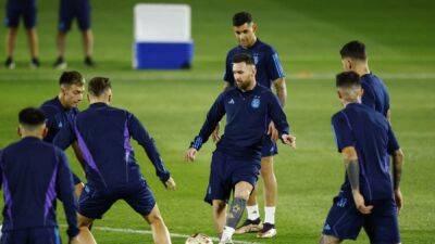 Lionel Messi - Angel Di-Maria - Lionel Scaloni - Gonzalo Montiel - Marcos Acuña - Argentina near full-strength for World Cup final against France - channelnewsasia.com - France - Croatia - Netherlands - Brazil - Argentina -  Doha - Poland