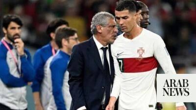 Cristiano Ronaldo - Fernando Santos - Emma Raducanu - Argentina - Portugal coach quits after World Cup exit in quarterfinals - arabnews.com - Qatar - France - Switzerland - Portugal - Abu Dhabi - Uae -  Santos - Morocco -  Lisbon