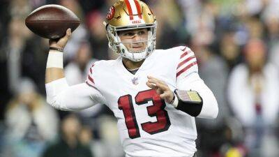 Jimmy Garoppolo - Christian Maccaffrey - Brock Purdy - NFL: Purdy gets San Francisco 49ers purring against Seattle Seahawks to to clinch division - rte.ie - Usa - San Francisco -  San Francisco -  Seattle