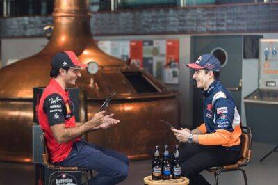 Marc Marquez - Carlos Sainz - Video: Marquez and Sainz compare notes and aspirations - bikesportnews.com