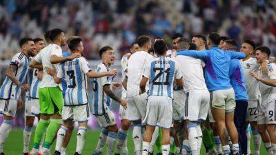 Argentina's probable lineup for World Cup final