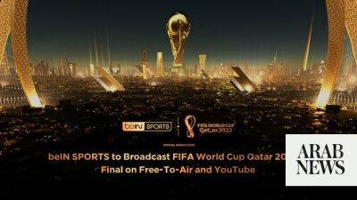 beIN SPORTS to broadcast FIFA World Cup final free-to-air and on YouTube