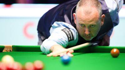 Mark Williams becomes oldest man to make 147 but exits English Open