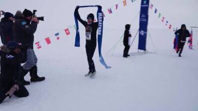 Tipperary man runs record breaking Antarctic Ice Marathon - rte.ie - Usa - Ireland - Antarctica - county Marathon