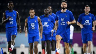 France sweat on player fitness after virus outbreak ahead of World Cup final