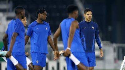 All France players start training ahead of World Cup final