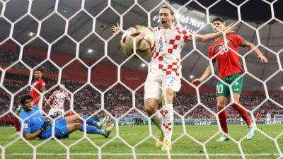 Croatia edges Morocco in 3rd-place match at men's World Cup