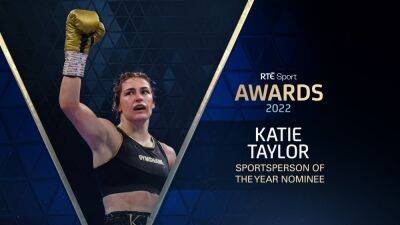 Taylor wins RTÉ Sport Sportsperson award for third time