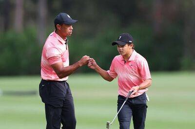Tiger Woods - Justin Thomas - Team Thomas lead PNC Championship with Woods duo in pursuit - news24.com - Florida - state Indiana - county Carlton