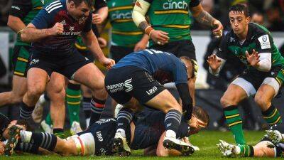 Coombes on the double as Munster stand tall against Northampton Saints