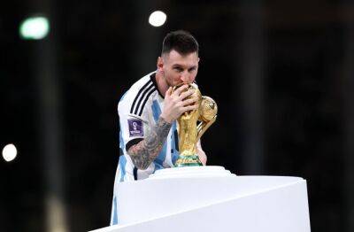 'We're champions of the world' cries joyous Messi as he echoes Maradona