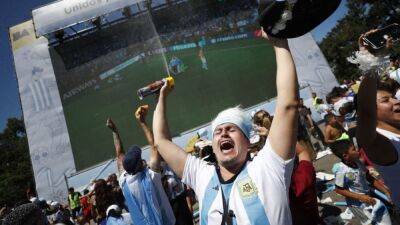 'We love this team': Argentina street party erupts after World Cup win